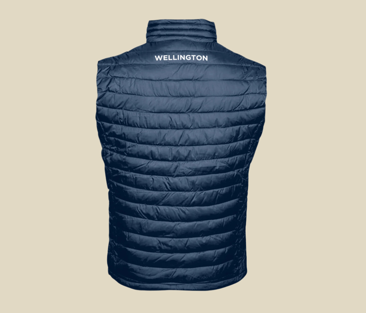rolex series navy blue vest back view