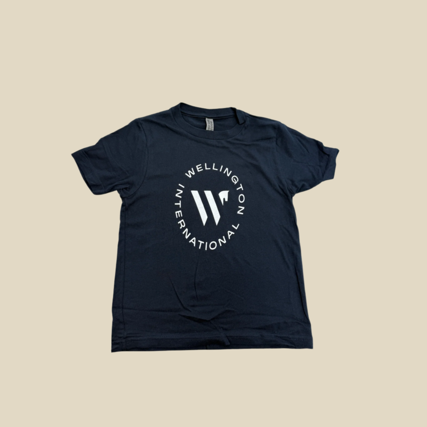Wellington International Kids t-shirt with circle logo