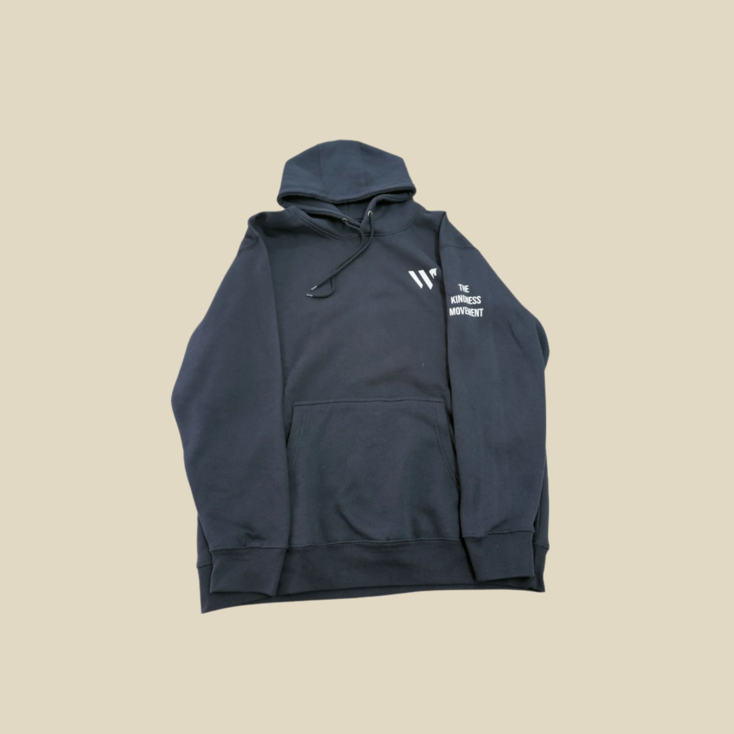 Front of the TKM sweatshirt with Wellington International "W" logo