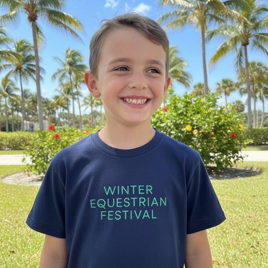 wef kids navy tshirt