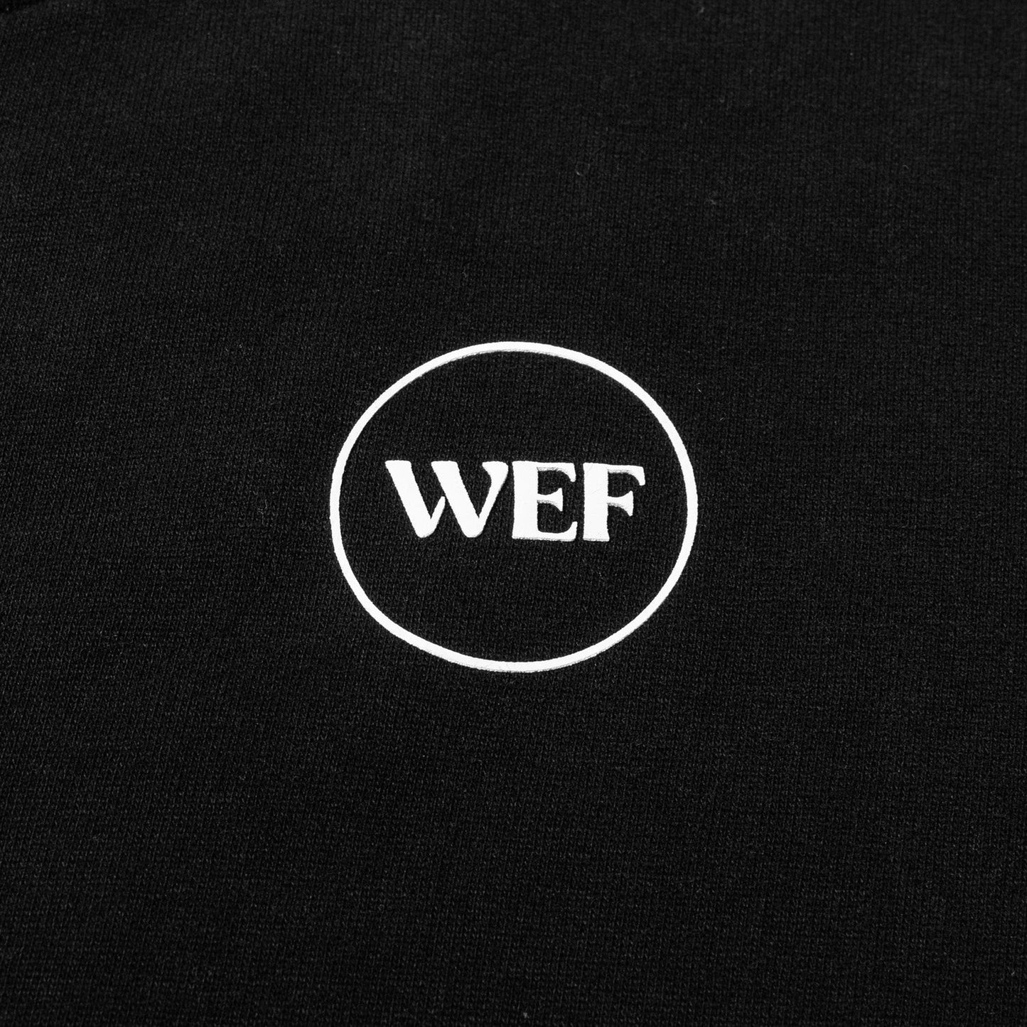 WEF Mens Contrast Rib Sweat Jacket
