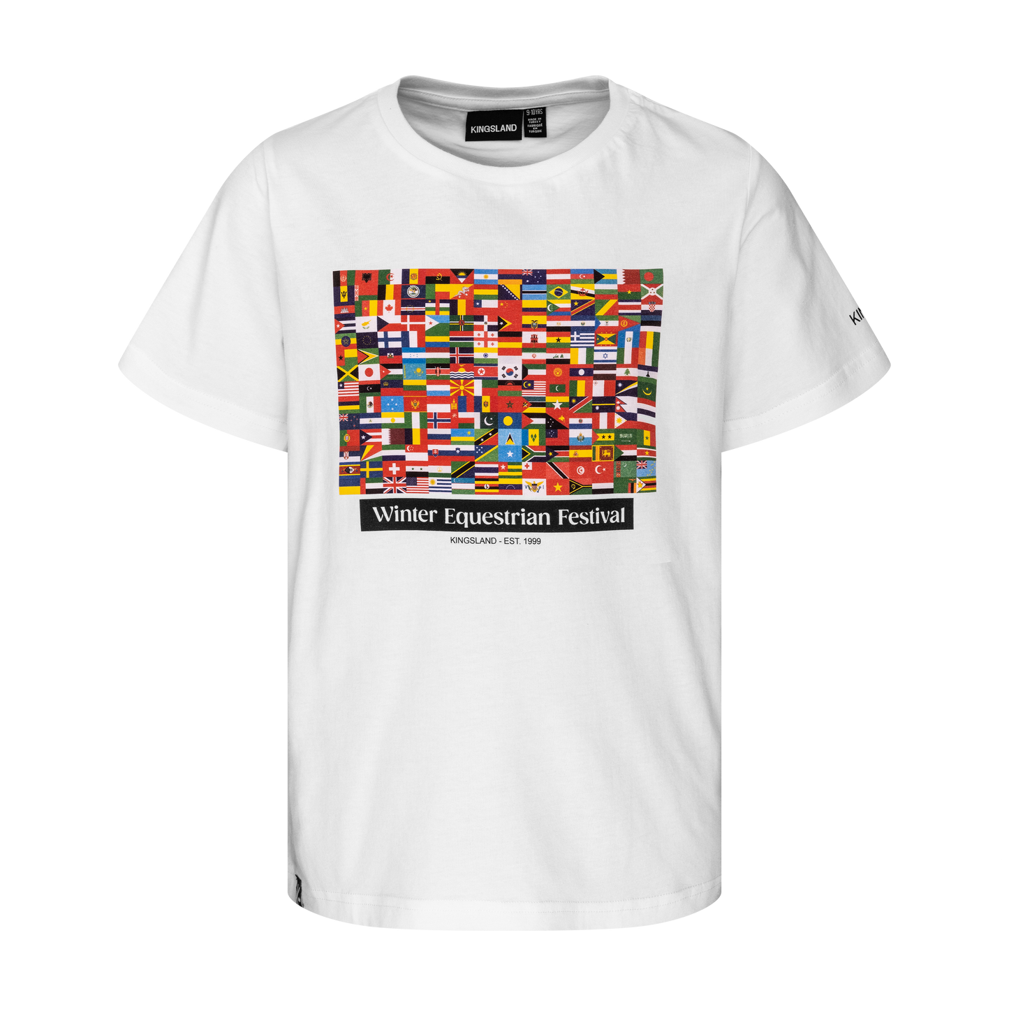 WEF Flag Print Junior T-shirt