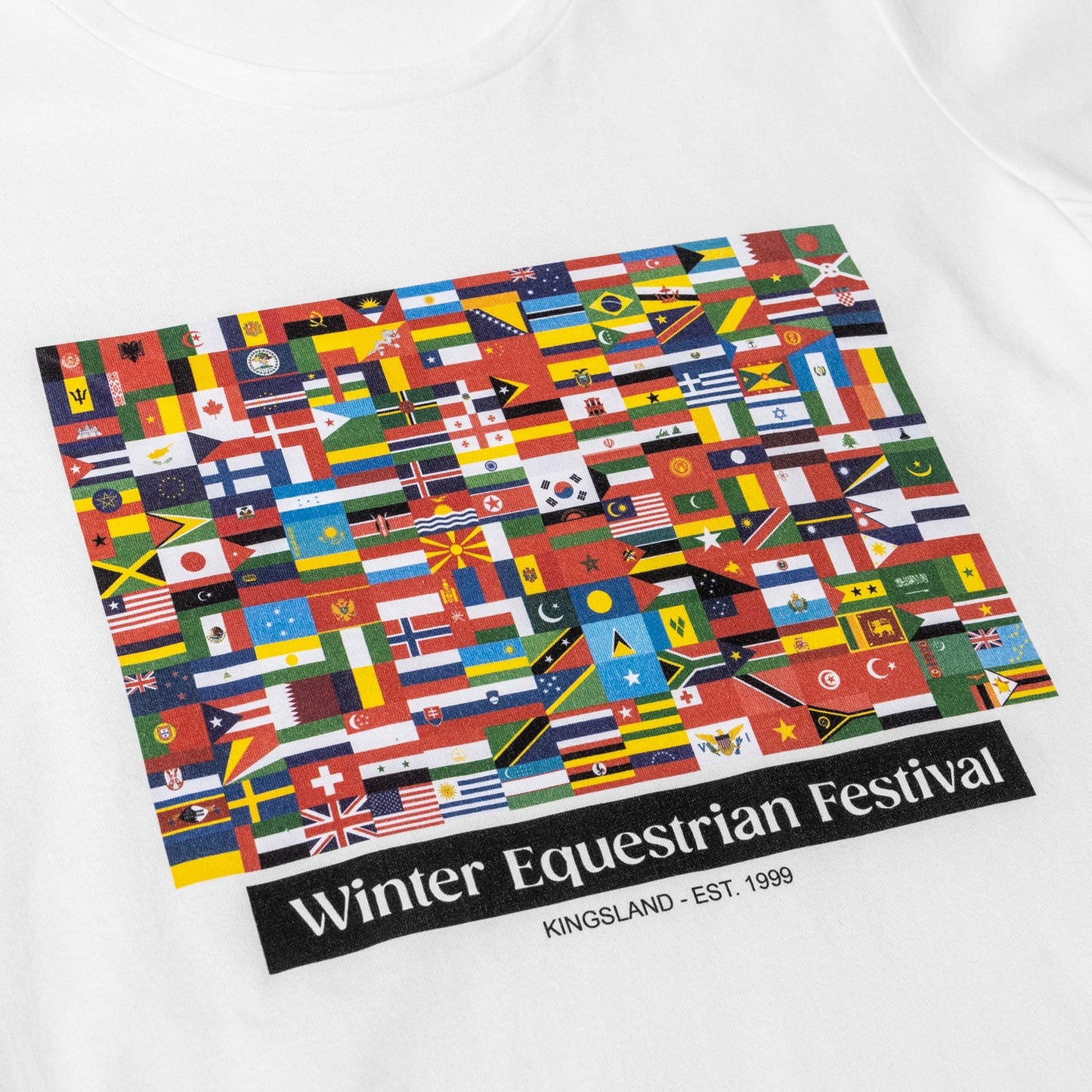 WEF Flag Print Ladies T-shirt